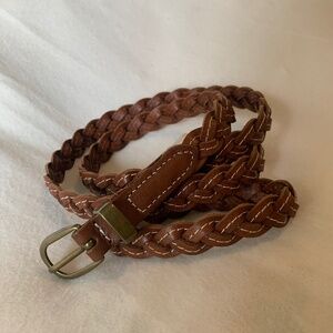 J. Crew Braided Leather Belt